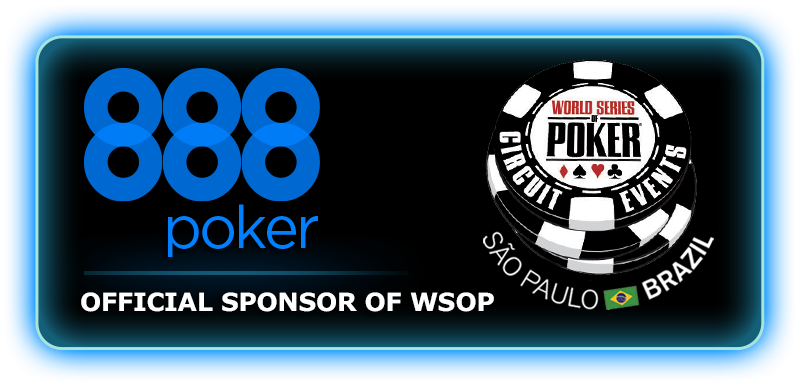 888poker patrocinador ofcial do WSOP Brazil