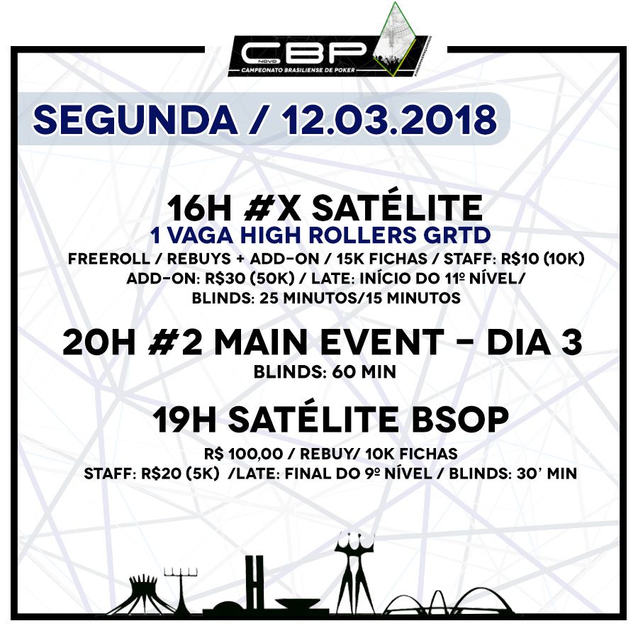 Agenda 2ª Etapa CBP 2018 - 12-03-2018