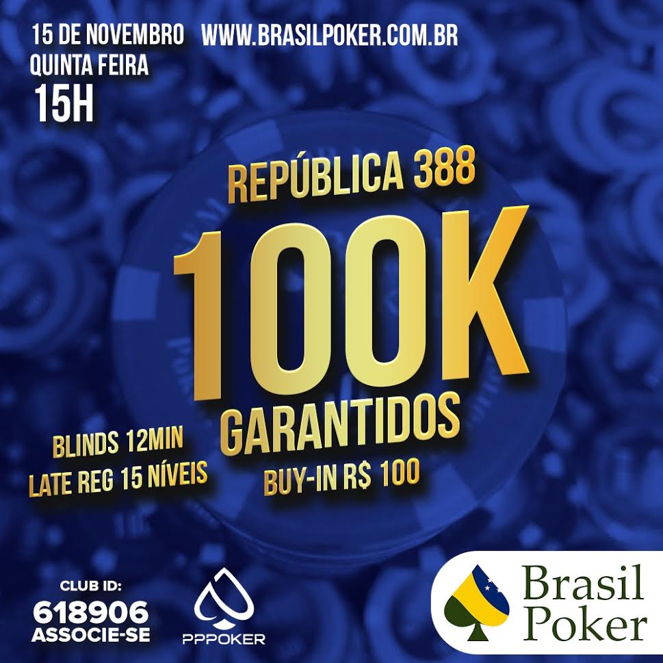 100k - Clube Brasil Poker